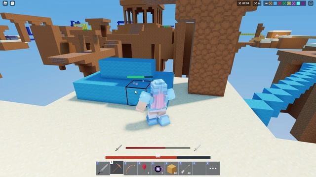 NOOB vs PRO vs HACKER.. Roblox Bedwars смотреть онлайн
