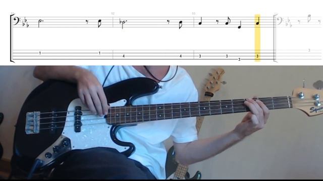 How Deep Is Your Love By The Bee Gees - Bass Cover (tablature & Notation Included)