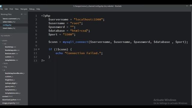 comment section using php and html смотреть онлайн
