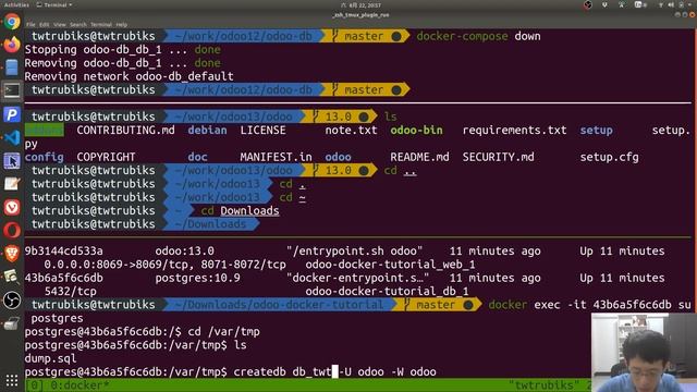 odoo 教學 - 如何透過 CLI 還原 odoo db 以及 filestore смотреть онлайн