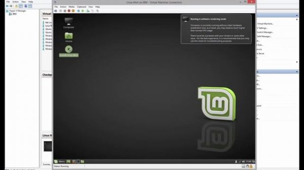 Install Linux Mint on Virtual Machine using Hyper-V