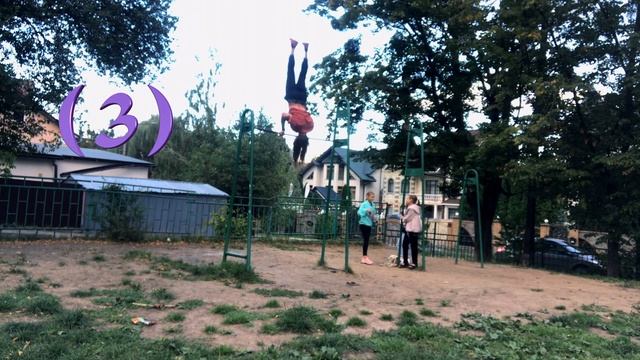 ЛУЧШАЯ ВОРКАУТ ИГРА На Турнике (До 5) Лесенка Луна На Турнике + Солнышко На Турнике(Игра в Воркауте смотреть онлайн