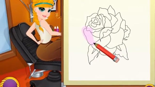 Салон татуировок - игра для девочек смотреть онлайн