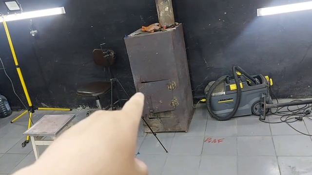 обзор студии детейлинга в гараже !