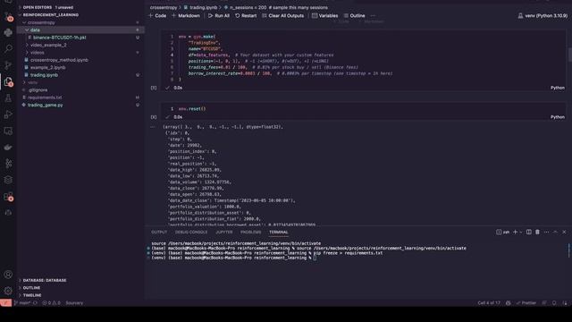 Reinforcement Learning for Trading: Solving Trading Problems with Crossentropy in Python смотреть онлайн