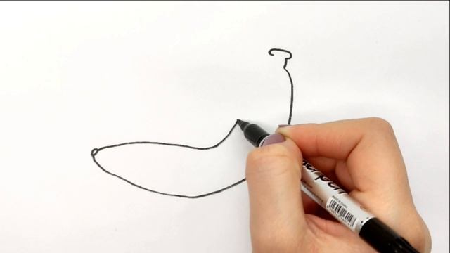 How to Draw a Banana | Как нарисовать банан | Bananni qanday chizish mumkin смотреть онлайн