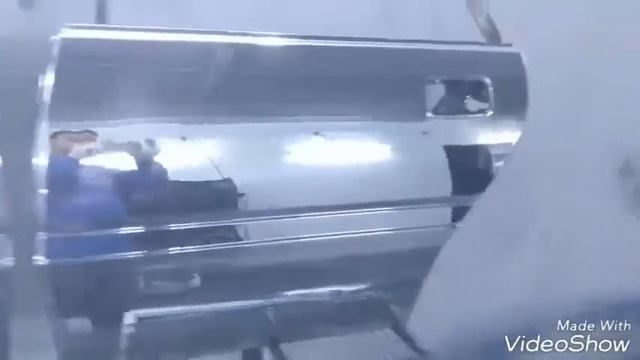 Видео работ по хромированию от клиента из Иордании. смотреть онлайн