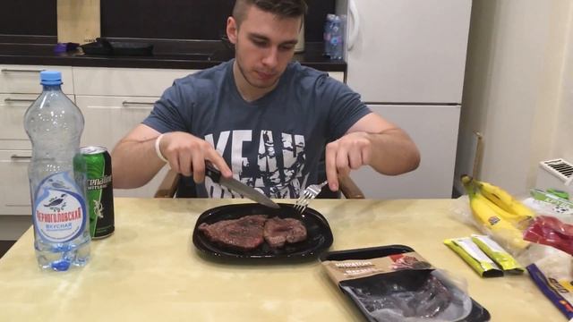 Шницель "Мираторг" из мраморной говядины смотреть онлайн