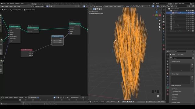 [Tut] Walking Flower/Hairy Man - Blender Geometry Nodes 3.6 смотреть онлайн