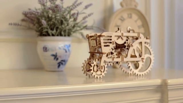 3D Пазл Трактор UGears