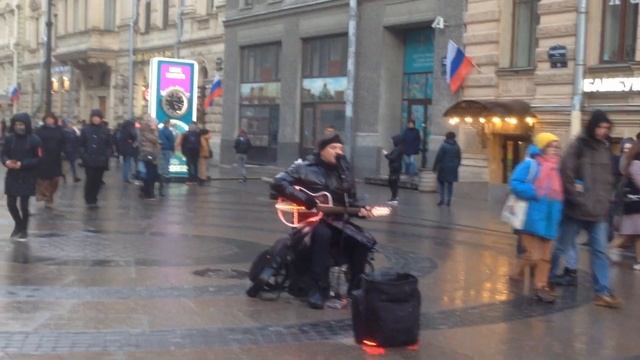 НОЧЬ ДО УТРА Николай Музалев. Уличные музыканты СПБ. МУЗЫКА БЕСПЛАТНО. Слушать музыку. смотреть онлайн