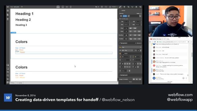 Webflow Workshop #59: Creating data-driven templates for handoff смотреть онлайн