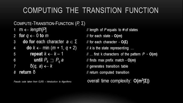 String Matching with Finite State Automaton смотреть онлайн