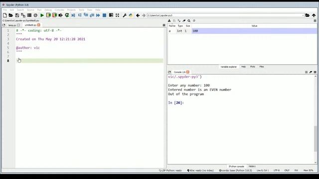 Live: Python Tutorial (2) (if-elif-else and strings) смотреть онлайн