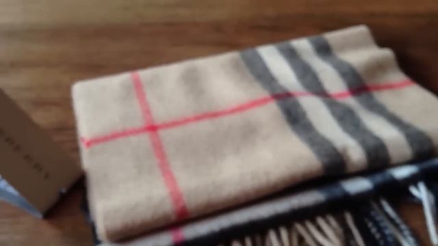 Burberry scarf Giant Check смотреть онлайн
