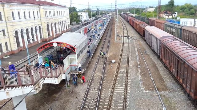 Железнодорожная станция в г. Серпухов, М.О. (5) смотреть онлайн