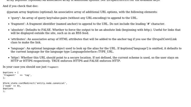 Drupal: Form state redirect to node path plus fragment (2 Solutions!!) смотреть онлайн