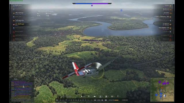 War Thunder F6F-3 Realistic Gameplay смотреть онлайн