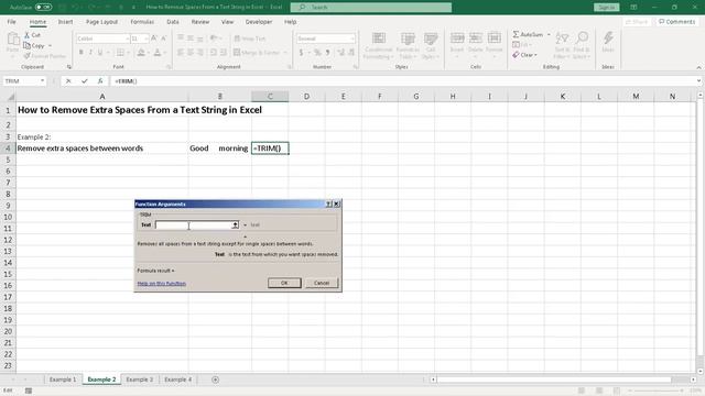 How to Remove Extra Spaces From a Text String in Excel смотреть онлайн