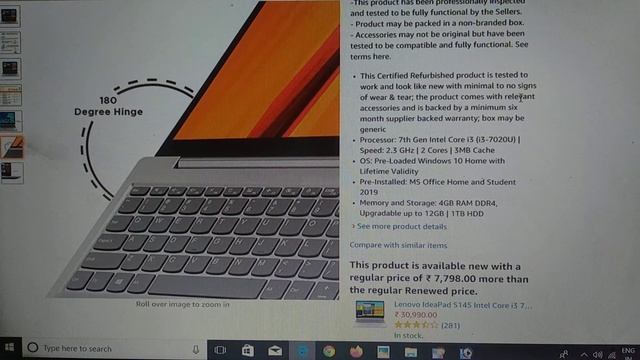 Lenovo Ideapad S145 Windows 10 Laptop Unboxing and Setup смотреть онлайн