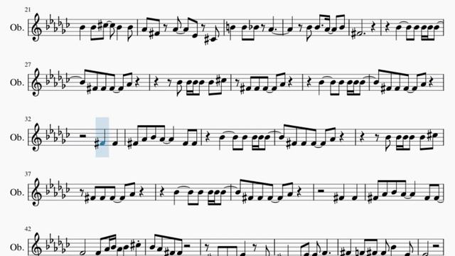 Oboe Sheet Music: How to play I Wanna Dance with Somebody by Whitney Houston смотреть онлайн