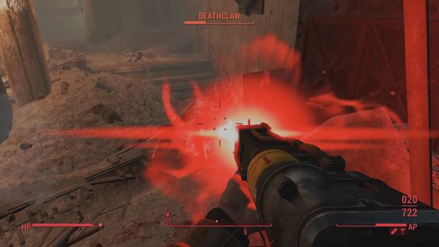 Fallout 4 deathclaw nearly smacked me out the map смотреть онлайн