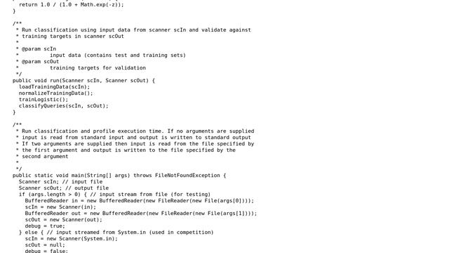 Code Review: General Java Style Suggestions - Classification Problem from CodeSprint 2012 смотреть онлайн