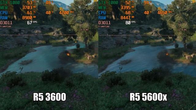 R5 3600 Vs R5 5600x / Тест, сравнение, мнение после перехода / Апгрейд ПК 2022