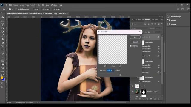 Photo Manipulation In photoshop - Glow Effect Photoshop Tutorial | Easy Glowing Effect #photoshop смотреть онлайн