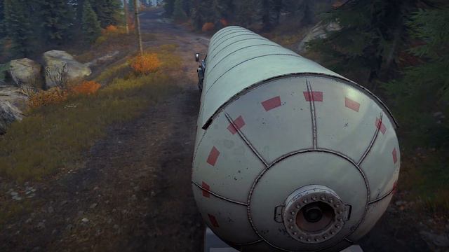 Transport the fuel tank in the Drummond island in - snowrunner - смотреть онлайн