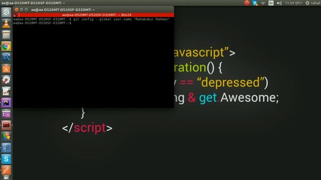 How to change git user name from your local ubunto16.0.4 PC(New 2018) смотреть онлайн
