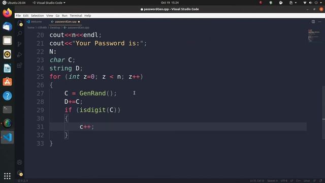 How to Create a Random Password Generator with C++ | C++ Programs | VS Code | Use Strong Passwords смотреть онлайн