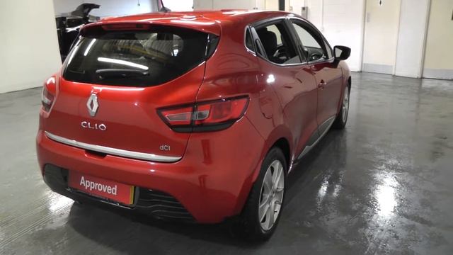 Renault CLIO 1.5 D-QUE M-NAV ENERGY D finished in Flame Red , video walkaround ! смотреть онлайн