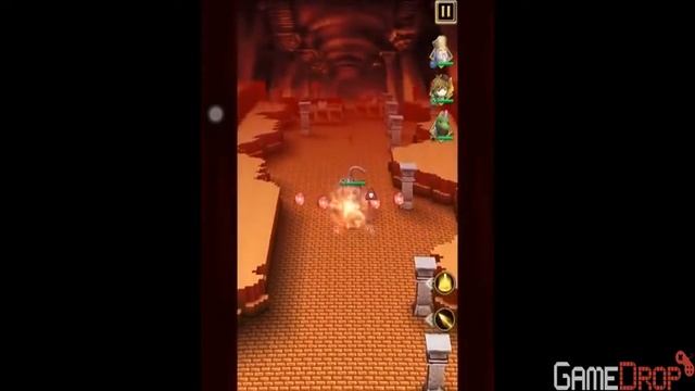 King's Knight Wrath of the Dark Dragon Gameplay Android iOS Square Enix смотреть онлайн