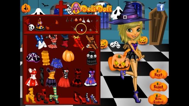 Costume Party Dress Up (Game Walkthrough by GirlsGames.com) смотреть онлайн