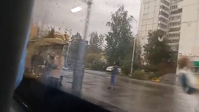 Автобус N°142 (Счастливая ул. - ул.Доблести) [3 октября 2023г.]