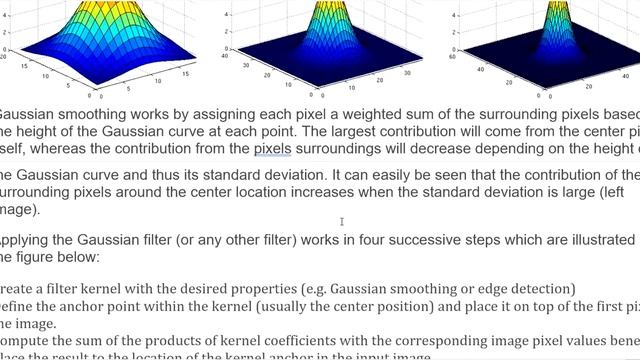 Intensity Gradient Gaussian Filtering and Kernel Image смотреть онлайн