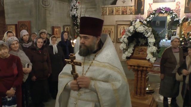 Протоиерей Андрей Галухин: проповедь в день Навечерия Рождества Христова, 06 января 2018 г. смотреть онлайн