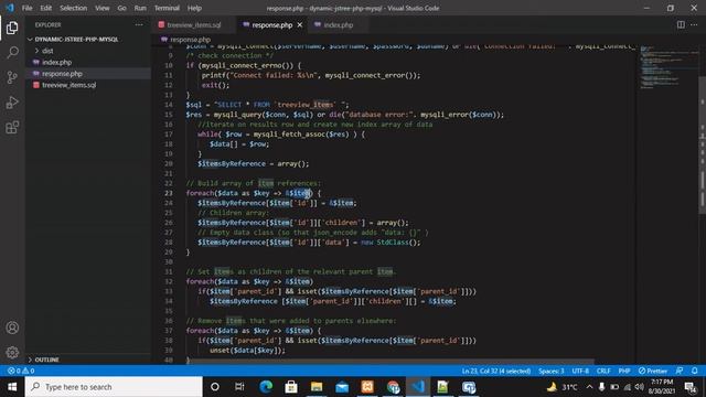 Create Dynamic TreeView Menu Using PHP & MySQL | JSTree PHP Tutorial | JSTree Using PHP and MySQL смотреть онлайн