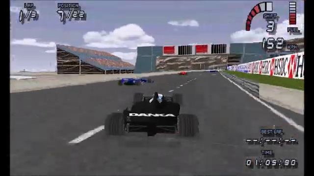 F1 98 ps1 gameplay: Monaco - Mika Salo (Hard) смотреть онлайн