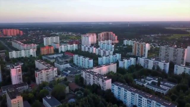 Краснознаменск с высоты