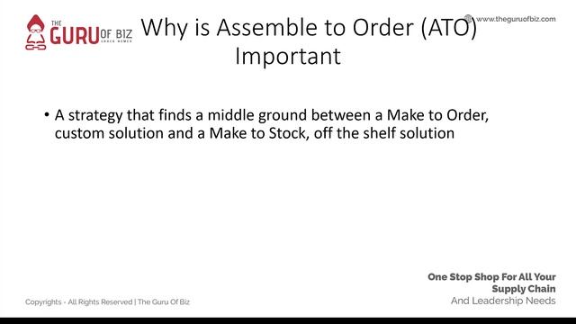 Assemble to Order ATO смотреть онлайн