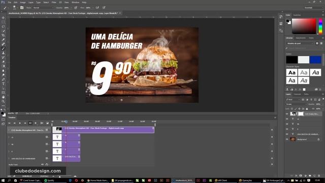 Criando publicidade animada com Photoshop смотреть онлайн