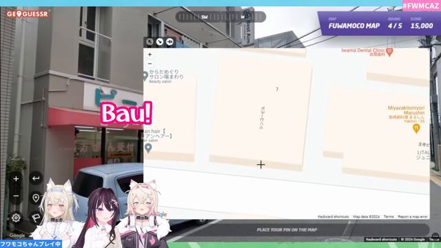 The greatest Geoguessr go Bau Bau! - AZKi and Fuwamoco full collab Highlights [Hololive] смотреть онлайн