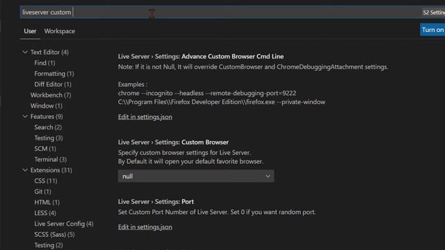 How to change default browser with Visual Studio Code live server? смотреть онлайн