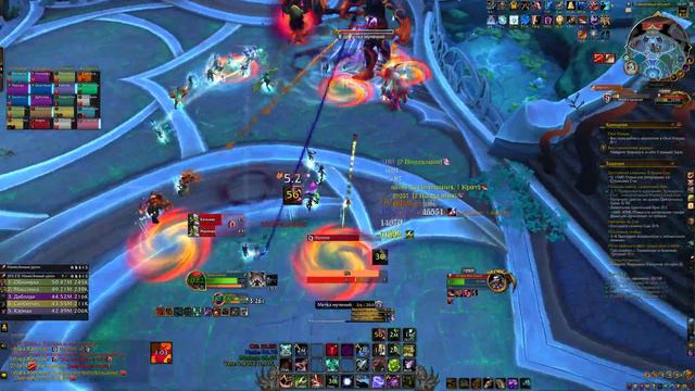 Игира Жестокая мифик - гильдия Рестарт - WOW Dragonflight смотреть онлайн