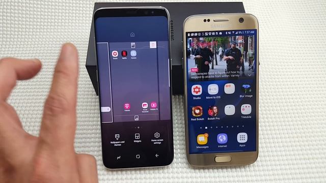 Galaxy S8: How to Add Apps Icon & Access Apps смотреть онлайн
