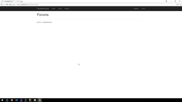ASP.NET Core 2 MVC Forum | 05 | Recap and Forum Index смотреть онлайн