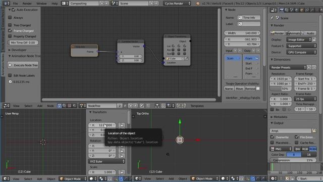 [Outdated - check description] Tutorial I Animation Nodes Installation and Getting Started смотреть онлайн