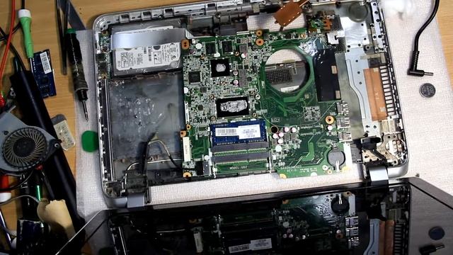 Ноутбук HP Pavilion g6-2166sr. Часть 1. Не включается. смотреть онлайн